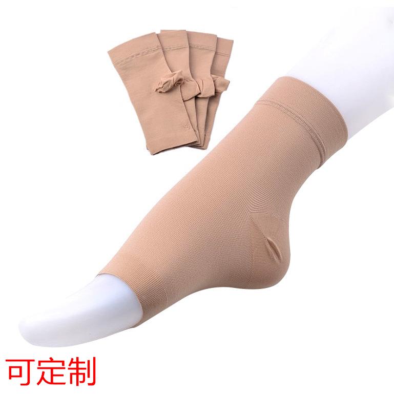 外贸出口二级压力护脚踝袜运动护踝弹力压缩袜脚底筋膜护具20-30