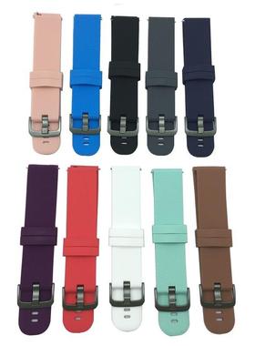 适用Watch GT2eic表带纹理硅胶表带22mm钻石纹