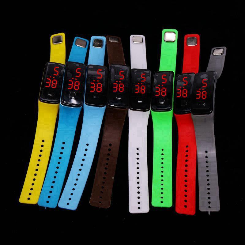 韩版led触控表学生运动电子手环手表二代LED手表礼品表led watch