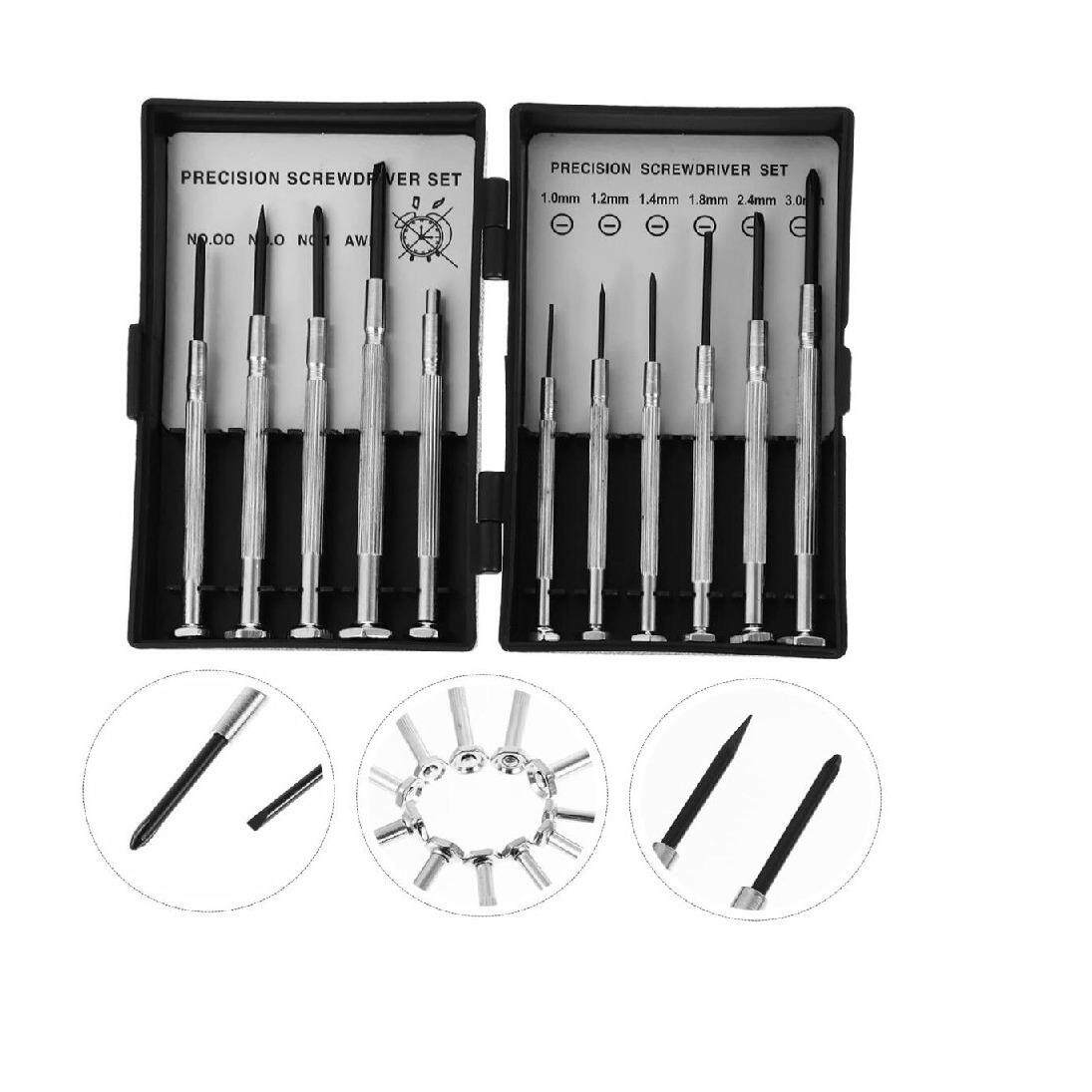 钟表螺丝批套装小型笔记本眼镜维修手表迷你修表小工具套装 11A