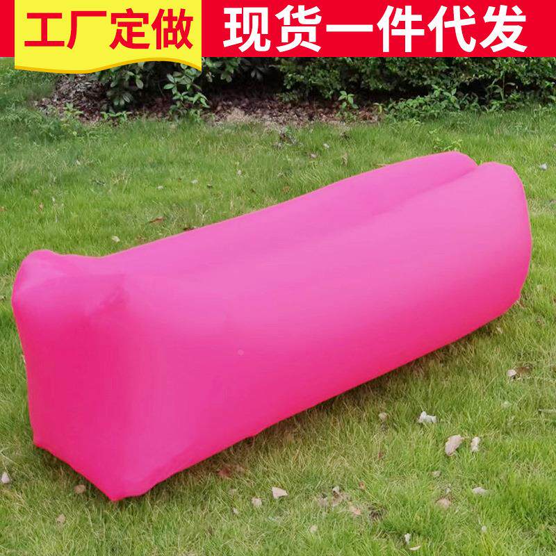 充气浮排沙滩便携气垫单人露营气垫床网红免打气户外懒人充气沙发
