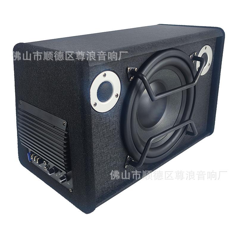 汽车10英寸低音扬声器有双高音扬声器RMS 200W汽车有源低音炮音响