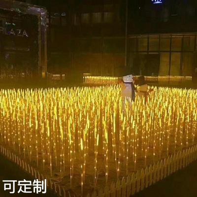 厂家庭院花圃装饰灯防雨户外led发光麦穗灯草坪灯地插灯