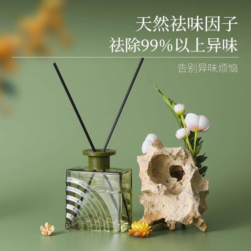 白茶香薰家用卧室内持久留香氛桂花精油栀子花厕所卫生间香水摆件