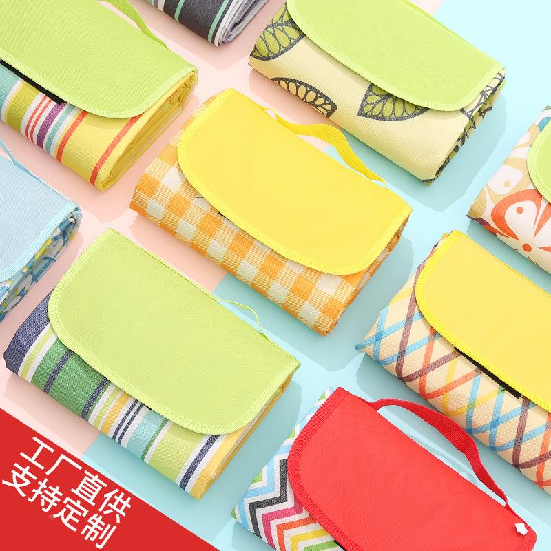 600D牛津布野餐垫户外露营春游可折叠便携收纳加厚地垫防水防潮垫