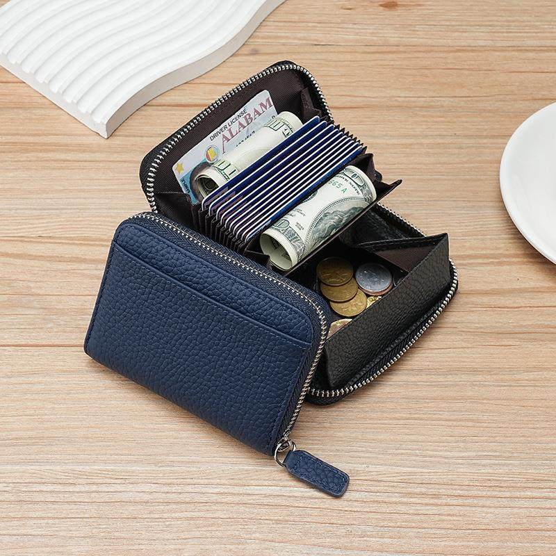 多功能风琴卡包卡夹RFID日式硬币包女款多卡位零钱包定制