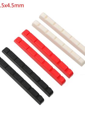 2个装 6弦电吉他牛骨上弦枕上琴枕42x3.5x4.5mm for Strat ST