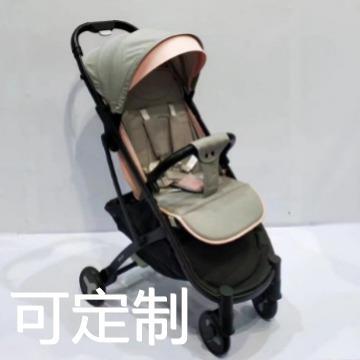 婴儿手推车可坐可躺轻松一键折叠高景观溜娃神器口袋便携收纳的推