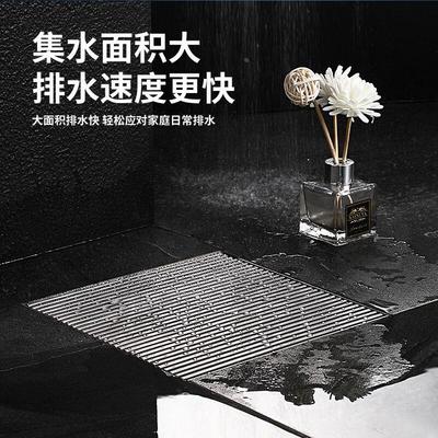 室外大口径地漏不锈钢加厚防臭户外庭院大排量110管 160管专用