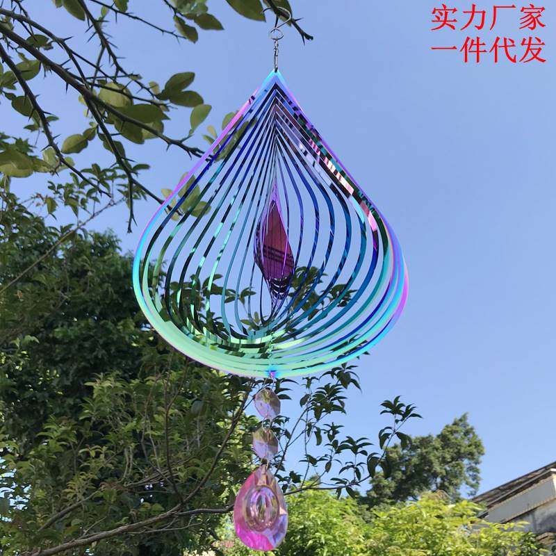 欧美不锈钢镜光3D旋转风