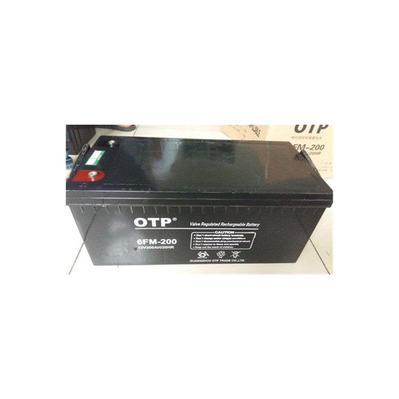 OTP蓄电池6FM-200 通讯基站 UPS电源 机房备用12V200AH 铅酸电池