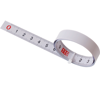 不锈钢粘性刻度卷尺平板逆向标尺