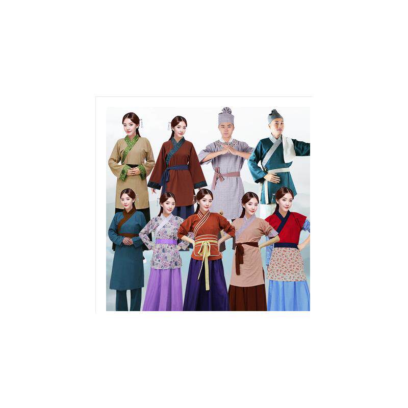 古装汉服店小二家丁老百