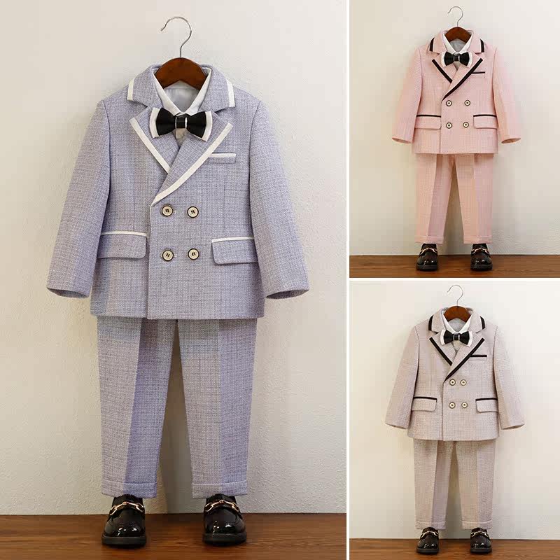 男童西装礼服儿童英伦风