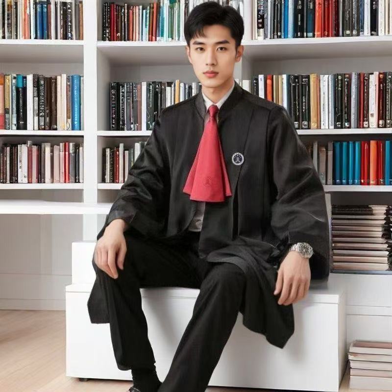服装通用舞台律师袍制服出庭新款统一标准职业模拟法庭剧组表