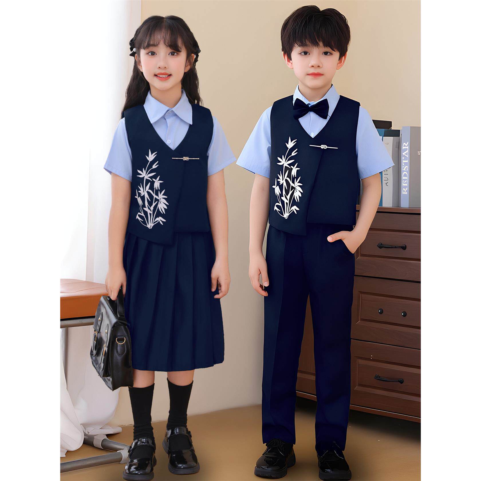 儿童新中式国风演出服男