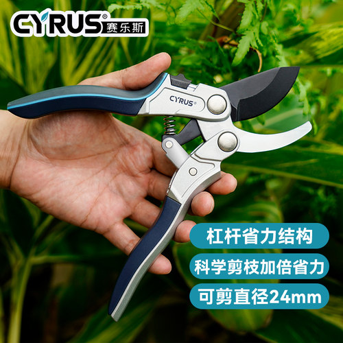 赛乐斯花剪园艺剪刀修枝剪树枝剪刀sk5家用插花修花手动花卉剪子