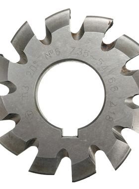 正齿轮铣刀直齿盘形齿轮铣刀M1M2 M3 M4 M5 M6 M8 伞齿轮铣刀