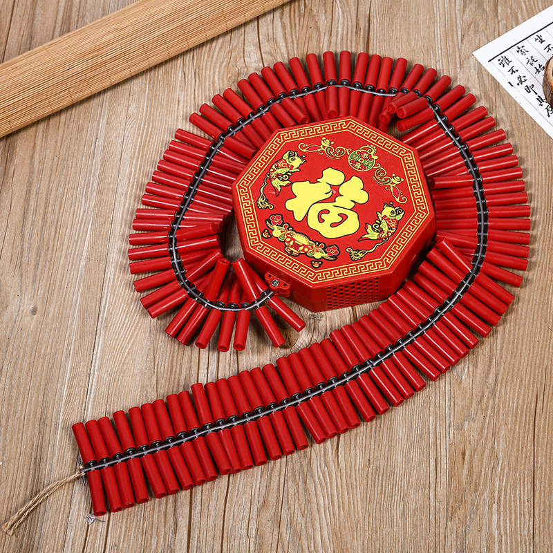 礼炮电池款笛音免插电户外喜庆小爆竹新款开业春节日结婚庆电子鞭