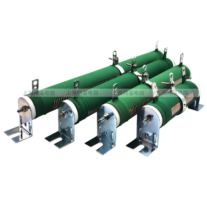 大功率负载制动瓷管可调线绕电阻变阻器500W1000W2K瓦50欧75欧3KW