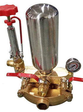 农用520c0型三缸柱塞泵头部进水室出水压力表调压阀缸体 120四大