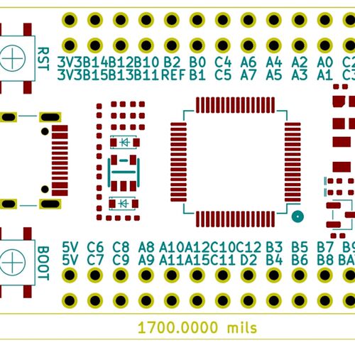 STM32G474RET6开发板ARM最小系统STM32G474核心板超STM32G431RBT6