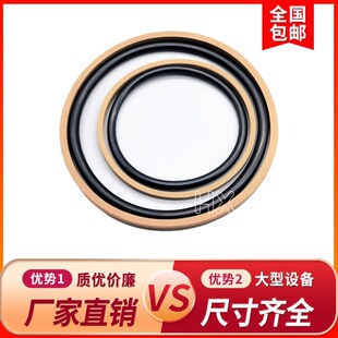 气动千斤顶顶头油缸密封圈助力器修理包 80吨90T100t120吨卧式