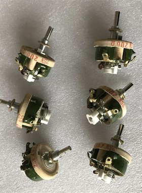大功率圆盘可调电阻瓷盘负载滑动电位器100W5R10R20R50R500R1000R
