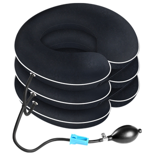 医用颈托充气式颈椎牵引器男女士家用老人颈托护颈脖子颈部固定撑