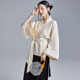 上衣女 素复古茶服宽松系带改良汉服中式 陌遇2025春夏新款 中国风元