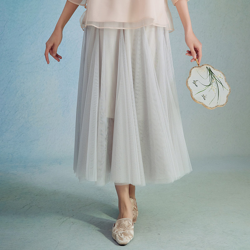 陌遇长裙中国风休闲百搭半身裙