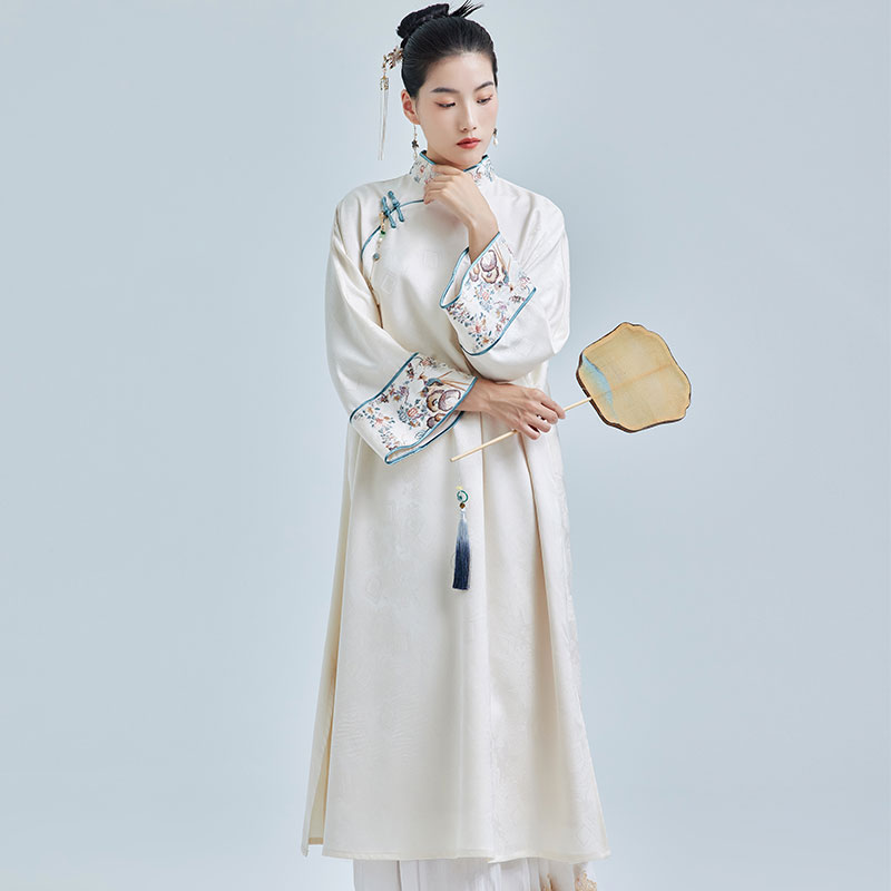 陌遇中国风优雅旗袍新中式连衣裙