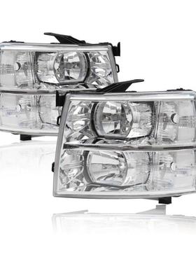 适用于2007-2013年Chevysilverado15002500HD3500HD前照灯