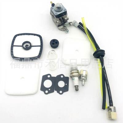 化油器套装C1U-K54A 7222E 7225配件含空滤 油滤 火花塞 海绵等