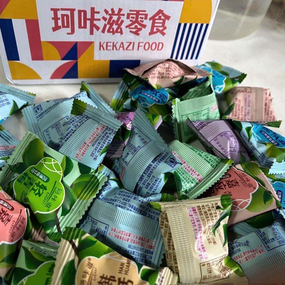 梅子一整箱5种独立小包装酸甜梅子混合装大颗粒蜜饯果干网红零食