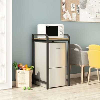 冰箱置物架落地上方小型迷你墙上厨房收纳架家用洗衣机多层小架子