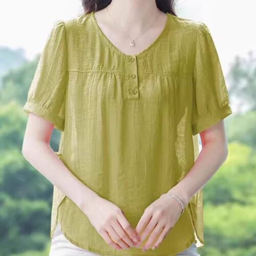小衫时尚中老年大码女装衬衫