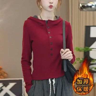 洋气休闲打底衫保暖上衣妈妈装