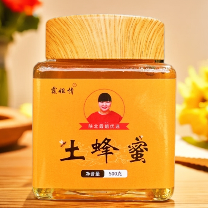 正宗陕北土蜂蜜500 克1瓶装（包邮）