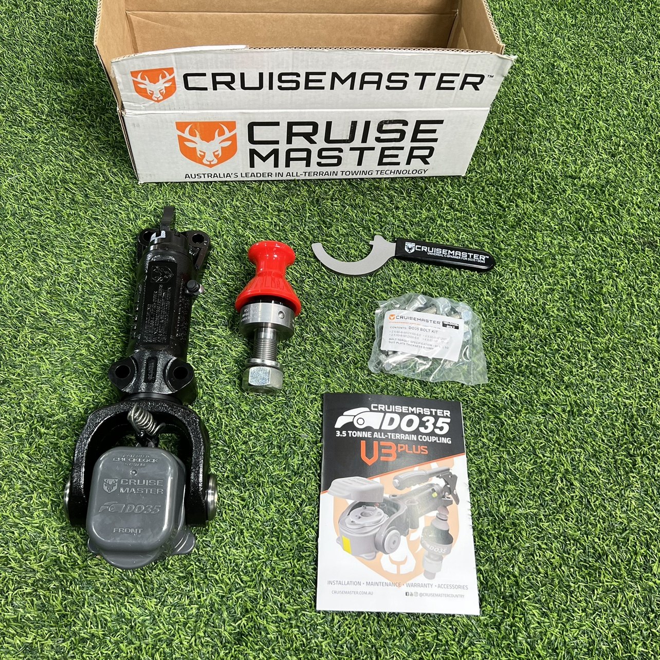 澳洲进口do35万向牵引器360度拖挂房车连接拖车钩高强度快捷拆卸