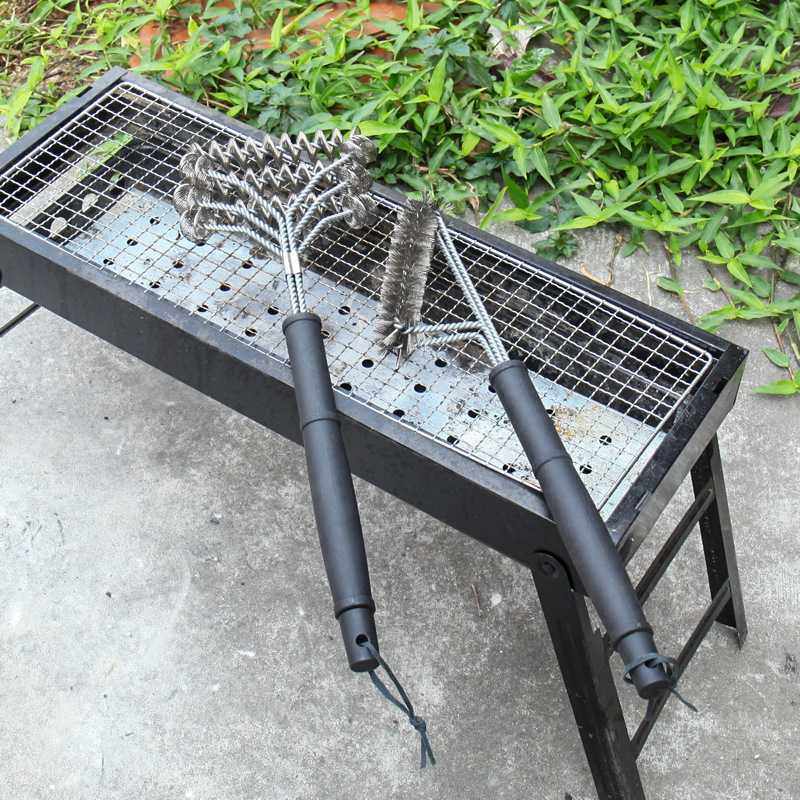 热销弹簧头钢刷子 烧烤架钢刷长柄烧烤网不锈钢刷清洁工具,厨房/烹饪用具,烧烤刷,淘宝优惠券,粉丝福利购,淘宝优惠卷