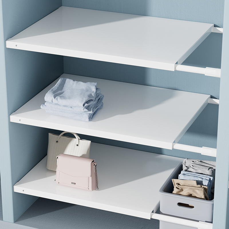 衣柜收纳分层隔板免打孔隔层神器