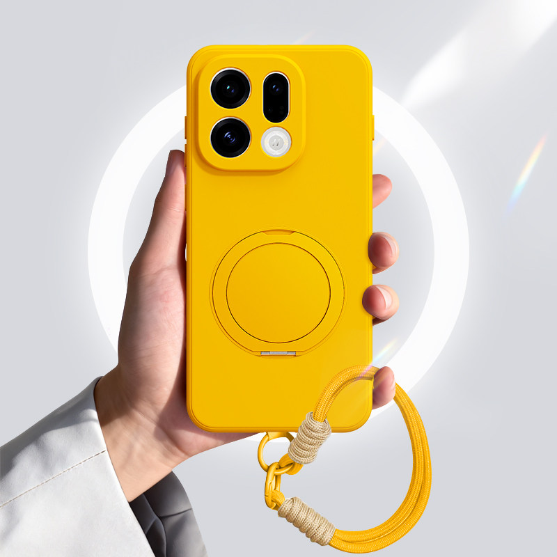 适用oppoFindx9手机壳Findx8Pro/x7ultra新款find硅胶保护套带支架6系列oppo全包防摔带挂绳5男u女士3外壳s+图片