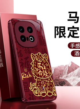 适用IQOO13手机壳vivoiqoo13新款vivo硅胶iq0013保护套红色2026新年icoo男ipoo女马年全包防摔过年爱酷软外壳