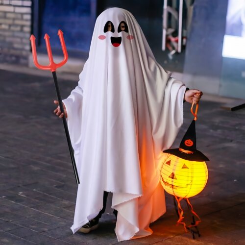万圣节儿童服装男童幽灵cos服装