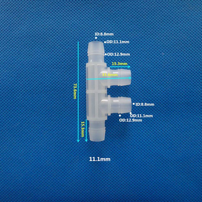 塑料四通 软管四通接头 边四通多通分流器 等径宝塔四通管边四通