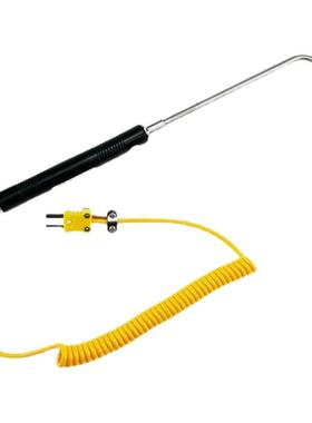 NR81533A热电偶手持式表面测温棒K型81533B测温棒弯头测温传感器