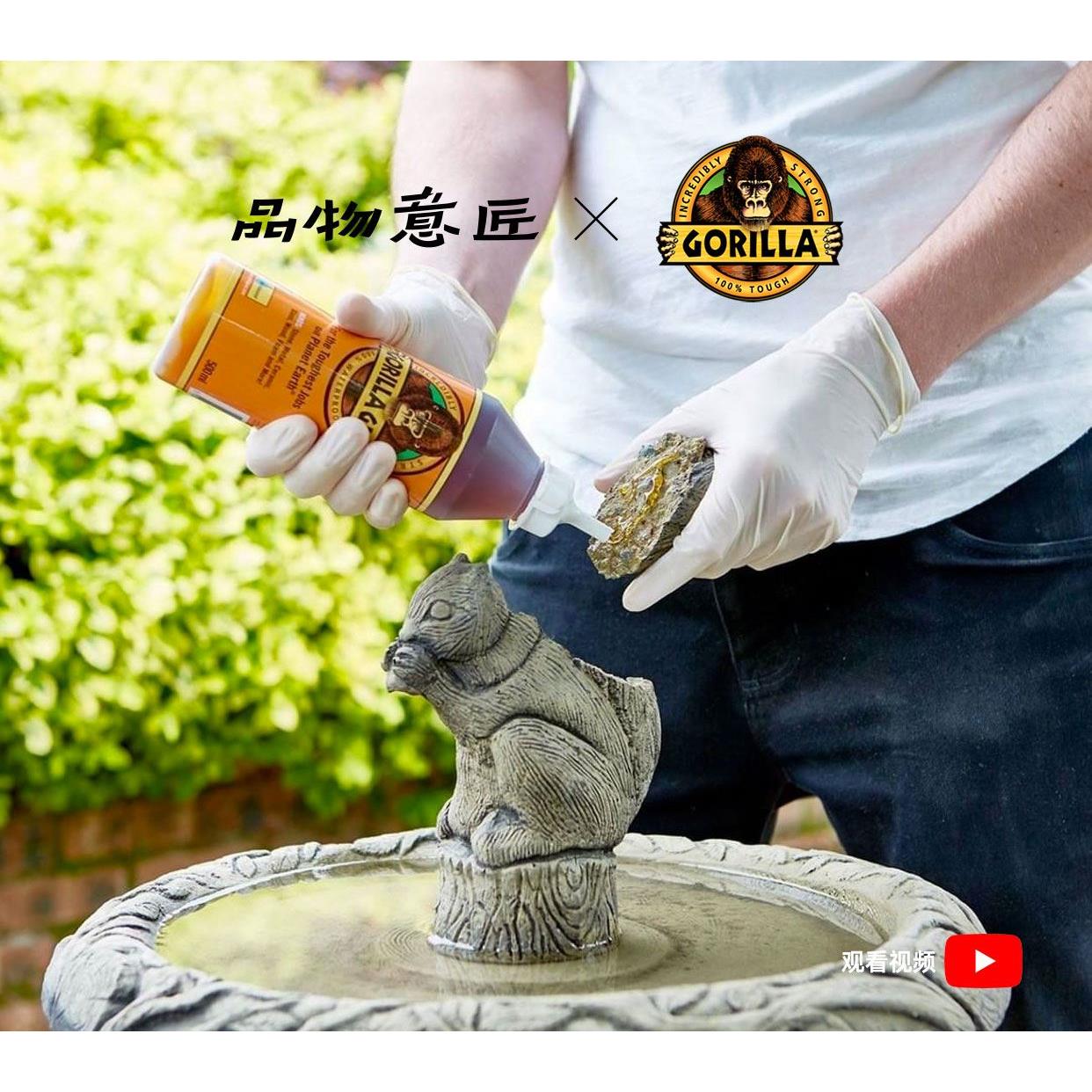 美国大猩猩万能胶万用强力胶水多功能木工防水金属粘得牢gorilla