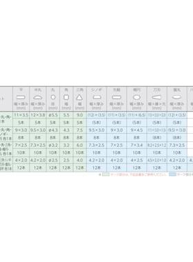 日本 TSUBOSAN/壶三 ST005-03 锉刀 493-1564 5个/套