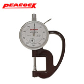 1A纸张测厚规H 日本PEACOCK孔雀测厚仪G 1A厚度计胶纸厚薄 原装